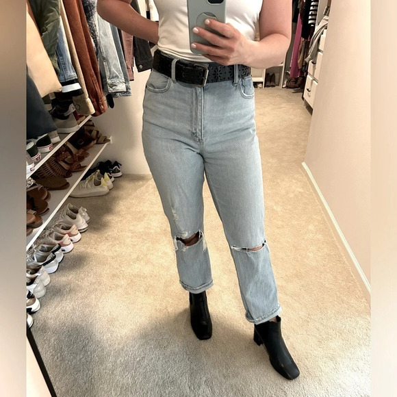 Vintage Bonded Leather Flower Printed Black Belt Size Large - Picture 1 of 6